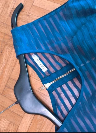 Jolie robe bleu rayé transparence mode chic lolita glamour, zustand: Sehr gut, größe: S / 36 / 8, 7,90 €, 9,00 € inklusive Vinted-Käuferschutz