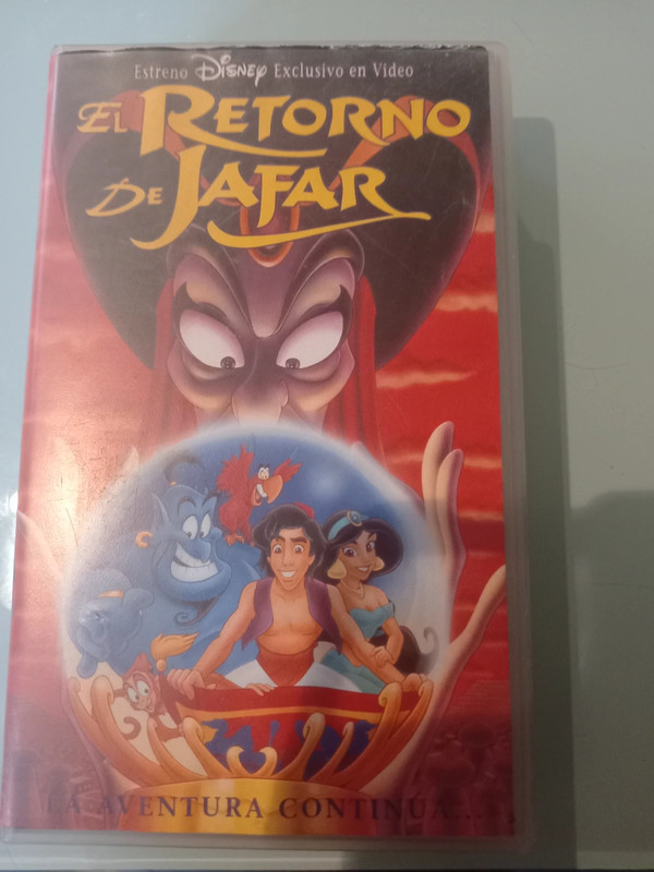 cartel del rey de los ladrones de aladdin