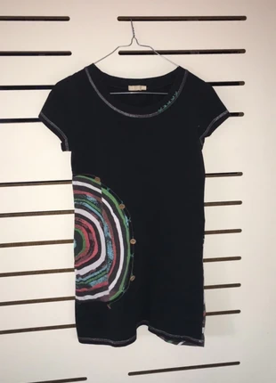Robe noire avec un cercle de couleurs , merk: X-City, staat: Heel goed, maat: Overige, € 3,00, € 3,85 inclusief Kopersbescherming