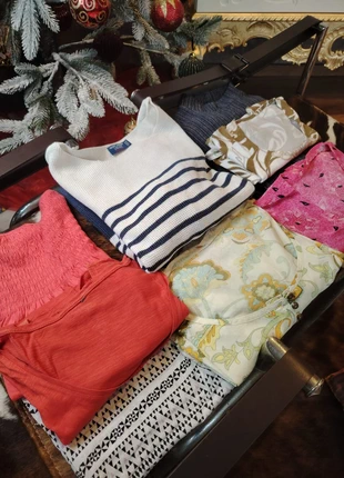 Lote Roupa M/L, Lot Vêtements, Pack, Taille M/L, Vestidos, Chemises, merk: Local, staat: Heel goed, maat: M / 38 / 10, € 10,00, € 11,20 inclusief Kopersbescherming