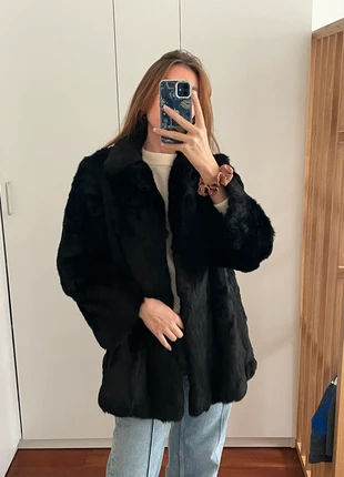 Manteau mi long chaud fausse fourrure, marque: Vintage, état: Très bon état, taille: M / 38 / 10, 160,00 €, 168,70 € Protection acheteurs incluse