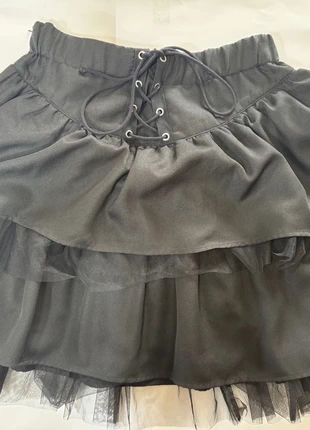 gonna goth nera, marque: Shein, état: Bon état, taille: XL / 42 / 14, 5,00 €, 5,95 € Protection acheteurs incluse