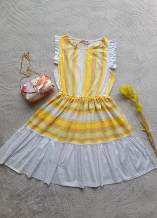 🌼 Robe à rayures jaune pastel Rinascimento 🌼, marke: Rinascimento, zustand: Neu, größe: S / 36 / 8, 54,00 €, 57,40 € inklusive Vinted-Käuferschutz