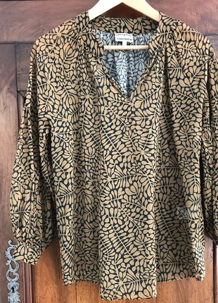 Blouse Valentine Gauthier, modèle Barragan Dada Print, marca: Valentine Gauthier, estado: Muito bom, tamanho: XS / 34 / 6, €55.00, €58.45 inclui Proteção do Comprador