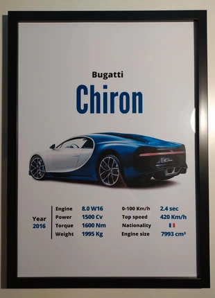 Cadre de voiture, marque: Bugatti, état: Neuf sans étiquette, 15,00 €, 16,45 € Protection acheteurs incluse