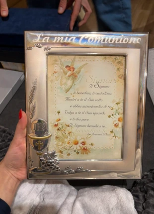 Cornice Argento prima comunione, marque: Argento, état: Neuf sans étiquette, 9,00 €, 10,15 € Protection acheteurs incluse