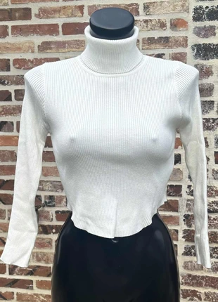 Pull fin côtelé à col roulé 11-12 ans • Shein, marque: Shein, état: Très bon état, taille: 11 ans / 146 cm, 3,00 €, 3,85 € Protection acheteurs incluse