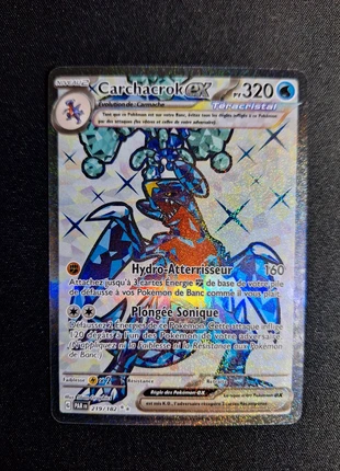 Carchacrock Ex Fa 219/182 Ev4 Failles Paradoxe, marque: Pokémon, état: Très bon état, 14,00 €, 15,40 € Protection acheteurs (Pro) incluse