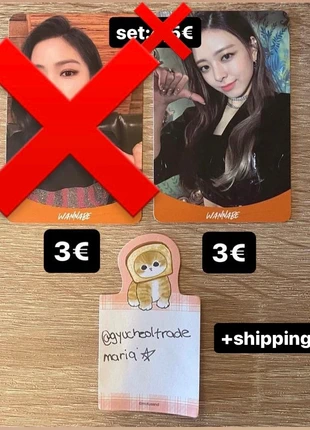 ITZY PC photocard ryujin yuna wannabe , condizioni: Ottime, €3.00, €3.85 include la Protezione acquisti