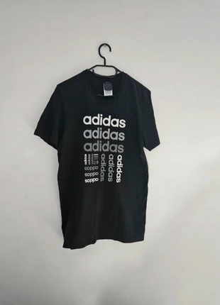 T-shirt noir Adidas, brand: adidas, condition: Very good, size: M, €7.00, €8.05 includes Buyer Protection