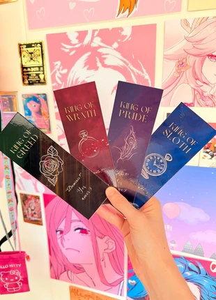 King of Series Ana Huang - Waterproof boekenlegger set van 4, marca: FairyLoot, estado: Muy bueno, 6,95 €, 8,00 € Protección al comprador incluida