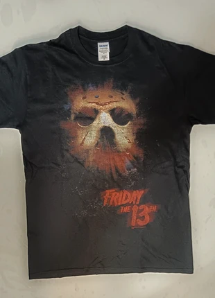 T-shirt Friday the 13tn Jason voorhees horror, marque: Gildan, état: Très bon état, taille: M, 19,00 €, 20,65 € Protection acheteurs incluse