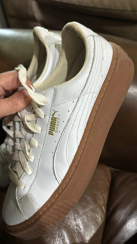PUMA Basket Platform Core Women s Sneakers White 364040 01 Size 8 Women s Vinted