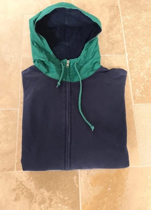 Sweat a capuche zippé Polo Ralph Lauren homme M marine capuche verte coupe oversize, marca: Ralph Lauren, estado: Muito bom, tamanho: M, €35.99, €38.49 inclui Proteção do Comprador Pro