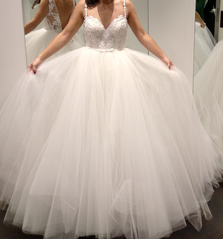 Vestido novia Daric 2019 + Falda Tul Rosa Clará - Vinted Vestido novia Daric 2019 + Falda Tul Rosa Clará - Vinted