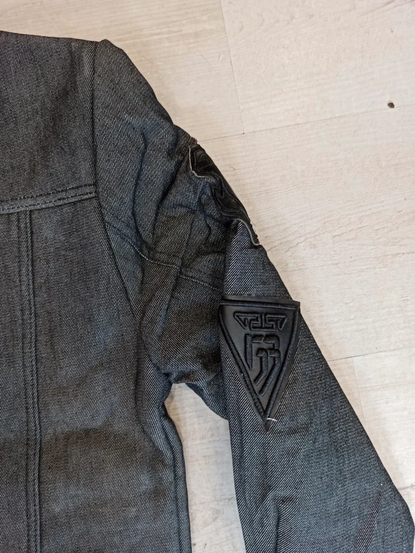 Veste en jeans matelassée homme chaude pressions L - photo numéro 6
