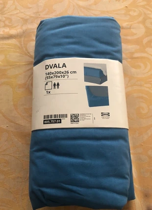 Lençol ajustável de 1,40 por 2,00, marca: IKEA, estado: Novo com etiquetas, tamanho: Casal (135–140 cm x 190–200 cm), €10.00, €11.20 inclui Proteção do Comprador