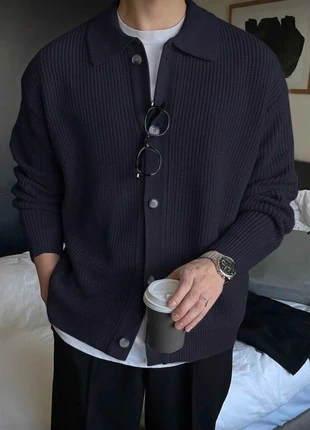 Cardigan bleu marine 🔵 Classique, marca: Veliannet, estado: Muito bom, tamanho: M, €59.99, €63.69 inclui Proteção do Comprador