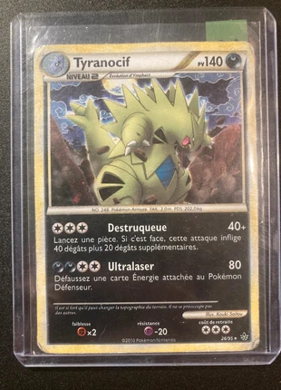 Carte Pokémon Tyranocif 26/95 holo bloc hgss neuf fr, brand: Pokémon, condizioni: Buone, €1.50, €2.28 include la Protezione acquisti