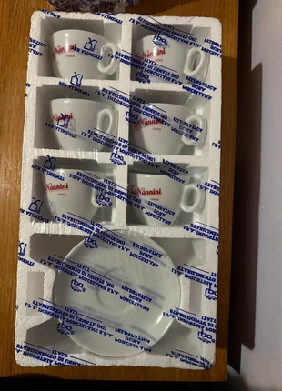 Vintage Bei & Nannini Espresso Cup Set (6 Cups + Saucers), brand: Bei & Nannini, condition: New with tags, £40.00, £42.70 includes Buyer Protection