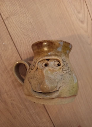 Vintage pretty ugly Welsh pottery up mug, brand: Reclaimed Vintage, condition: New without tags, £5.00, £5.95 includes Buyer Protection