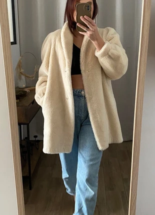 Superbe manteau vintage en fausse fourrure beige M, marque: Vintage, état: Très bon état, taille: M / 38 / 10, 20,00 €, 21,70 € Protection acheteurs incluse