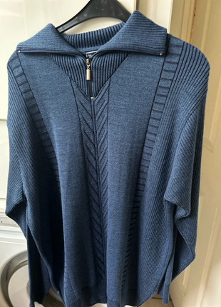 Herentrui met kol kraag, marca: Louis FASHION, estado: Novo com etiquetas, tamanho: 4XL, €20.00, €21.70 inclui Proteção do Comprador