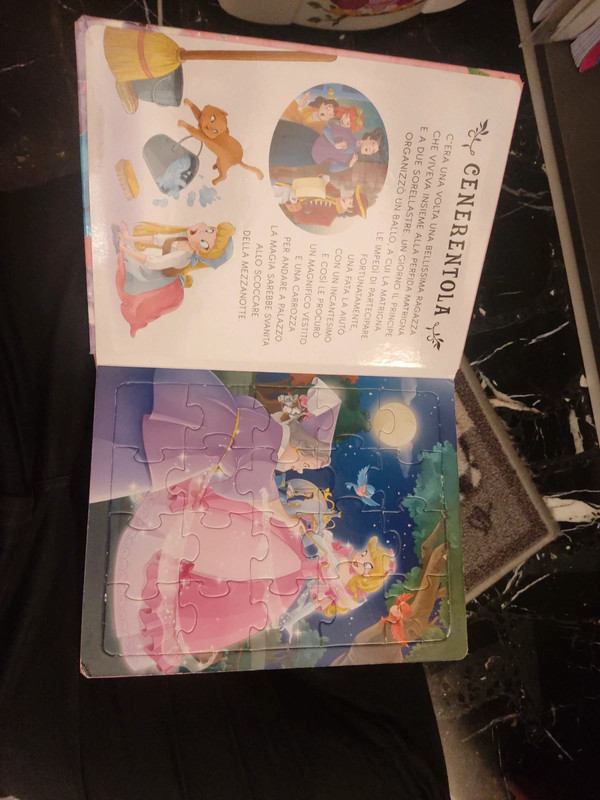 Cenerentola. Libro puzzle