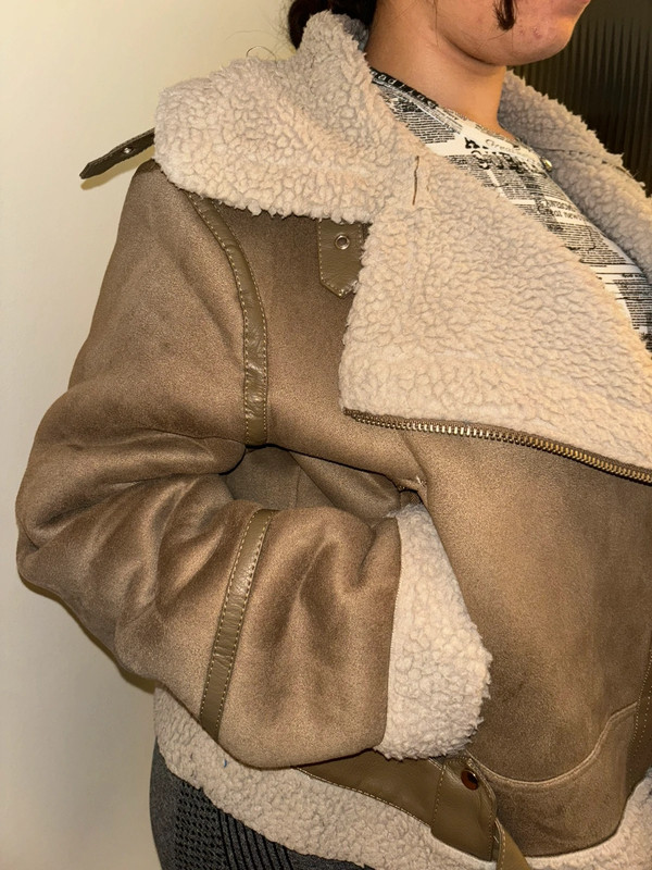 Veste hiver beige 3