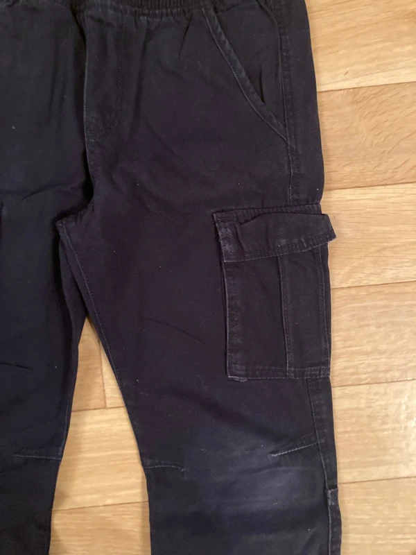 Pantalon bleu marine 7ans H.M - photo numéro 3