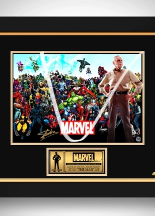 Affiche Marvel Stan Lee signée, marque: Marvel, état: Neuf sans étiquette, 10,00 €, 11,20 € Protection acheteurs incluse