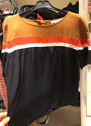 Maglietta in seta 100%, marca: Valentine Gauthier, estado: Muito bom, tamanho: M / 38 / 10, €20.00, €21.70 inclui Proteção do Comprador