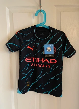 Puma Manchester City 3rd jersey 5/6 years, brand: Puma, condition: Very good, size: 5 years / 110 cm, £23.00, £25.14 includes Buyer Protection