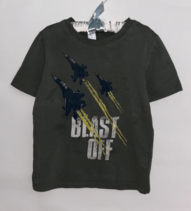 Osh Kosh Originals 5T/5A Green Shirt Blast Off 1