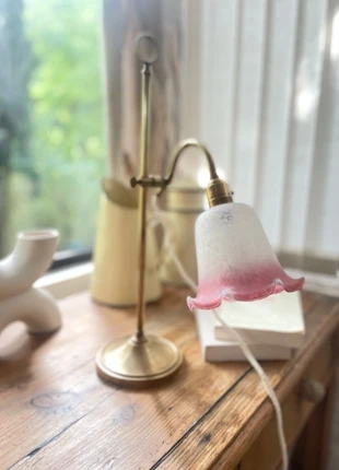 Lampe tulipe en bronze, marque: Art Deco, état: Très bon état, 99,00 €, 104,65 € Protection acheteurs incluse