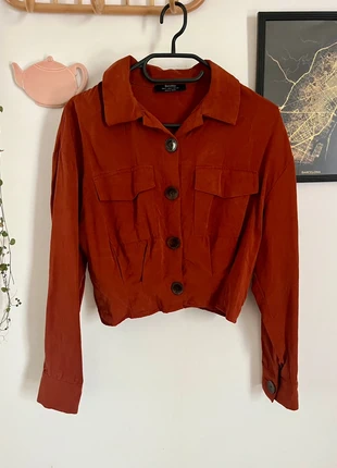 Chemise terracotta, brand: Bershka, condition: Very good, size: S / 36 / 8, €2.00, €2.80 includes Buyer Protection