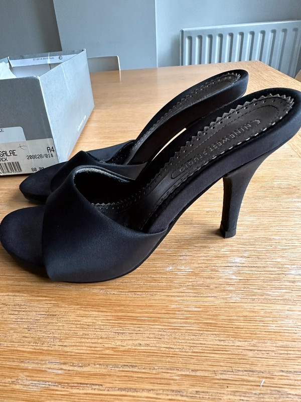 Nine West Studio Satin Mules US 6W UK 4.5 Vinted