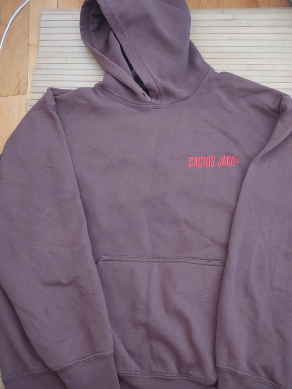 cactus jack travis Scott hoodie NES logo | Vinted