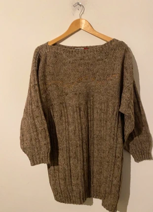 Pull femme XL marron en maille 50% laine, marque: Vintage Dressing, état: Très bon état, taille: XL / 42 / 14, 15,00 €, 16,45 € Protection acheteurs incluse