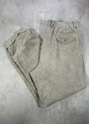 Pantalon Vintage En Velours Côtelé / Corduroy Dockers gris clair ample taille 36X30, marca: Vintage Dressing, estado: Muito bom, tamanho: PT 46 | W36, €13.00, €14.35 inclui Proteção do Comprador Pro
