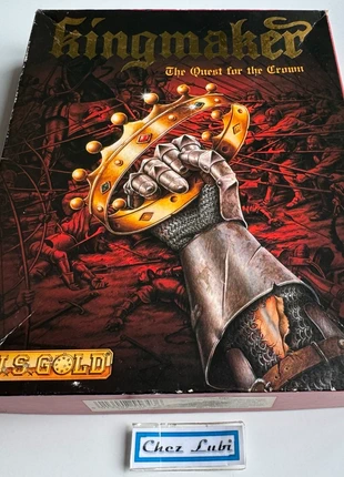 Kingmaker The Quest For The Crown (US Gold) - IBM PC Big Box, condition: Satisfactory, €59.90, €63.60 includes Buyer Protection Pro
