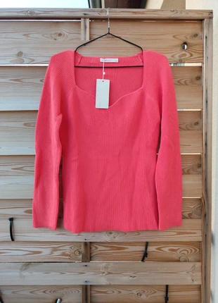 Pull côtelé corail neuf col ouvert Lovie and Co femme taille M et L, marca: Lovie & Co, estado: Nuevo con etiquetas, tamaño: M / 38 / 10, 15,90 €, 17,40 € Protección al comprador incluida