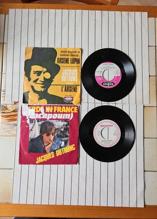 Lot 2 vinyles Jacques Dutronc, estado: Bueno, 2,00 €, 2,80 € Protección al comprador incluida