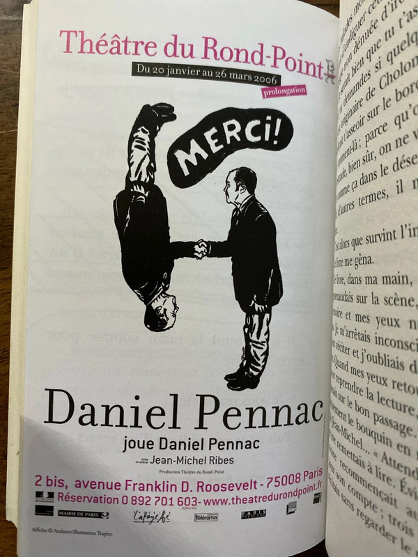 Merci, suivi de mes italiennes de Daniel Pennac - photo numéro 4