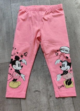 Roze Mickey en Minnie Mouse broek maat 86, merk: Disney Baby, staat: Goed, maat: 18-24 maanden / 86 cm, € 2,50, € 3,33 inclusief Kopersbescherming