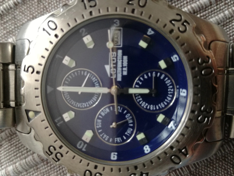 Reloj Hombre Lotus cronógrafo 15009/T