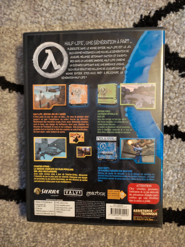 Jeu PC cd rom Half-Life Generation 2