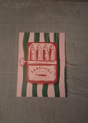 Décoration murale sardines, marque: Toile imprimée, état: Neuf sans étiquette, 5,00 €, 5,95 € Protection acheteurs (Pro) incluse