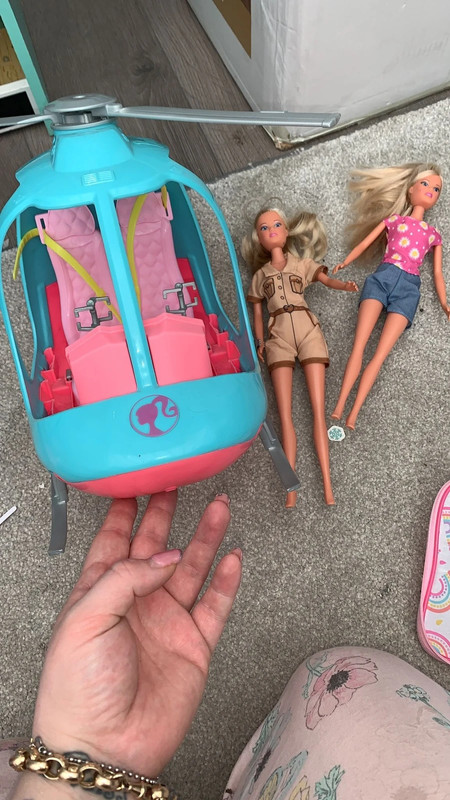 Barbie helicopter best sale