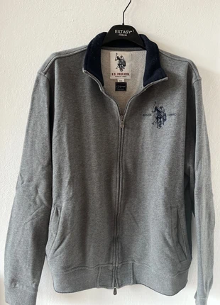 Felpa uomo grigia, brand: U.S. Polo Assn., condizioni: Ottime, taglia: XXL, €19.00, €20.65 include la Protezione acquisti